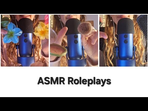 ASMR 3 Roleplays in 18 Minutes