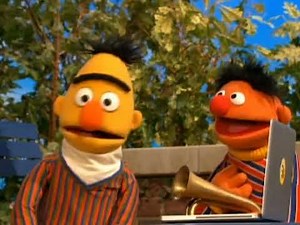 Sesame Street: Bert And Ernie- Computer