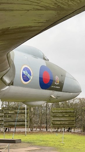 The second Vulcan of the day ! This one at Coventry Midland air Museum. | Threshold.aero
