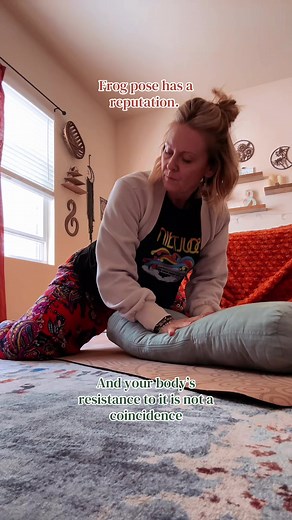 Frog Pose: Beyond Physical Discomfort to Emotional Release