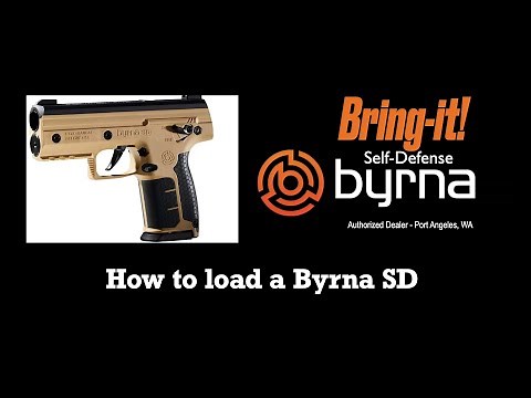 How to load Byrna SD - Kinetic Projectiles - Self-Defense