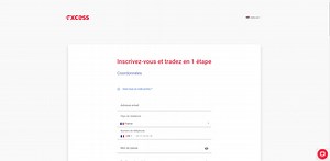 Tuto d'inscription à FXCESS