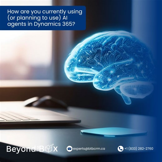 Microsoft Dynamics 365 AI Agents as Copilots for Sales and Service Teams | Beyond the Box CRM Solutions posted on the topic | LinkedIn