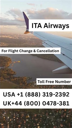 💰 Does ITA Airways charge a fee for flight cancellation?
