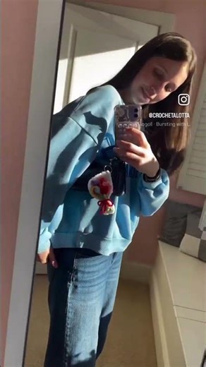 Make items into key chains now! #linkinbio #crochet #ordernow #amigurumi #viral #smallbusiness