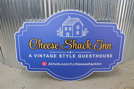 Customizable Vintage Style Guest House Sign: Weatherproof Printed PVC - Etsy