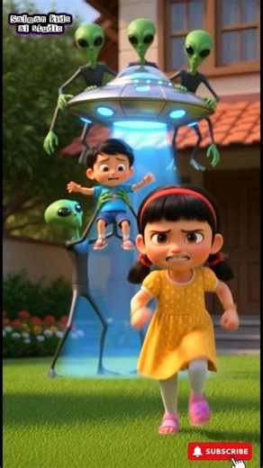 Simran Aur Alien Ship Ka Rahasya😱#cartoon 🔥🔥