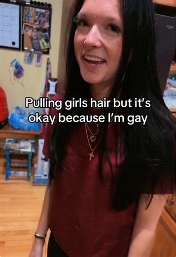 Ps. I did not actually pull her hair😭 @jess J #fyp #blowthisup #viral #trending #famous