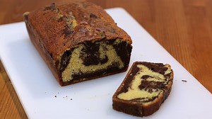 Marble Cake Recipe | How to Make a Marble Cake | Chocolate and Vanilla