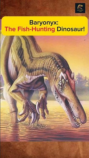 Baryonyx: The Fish-Hunting Dinosaur! #shorts