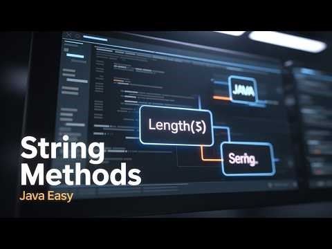 Java Tutorial: String Methods In Java | Lecture 75