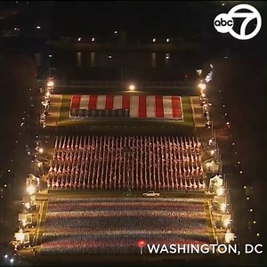 48K views · 2.3K reactions | A huge display of nearly 200,000 U.S. flags now covers the National Mall ahead of Joe Biden’s inauguration. The flags represent the Americans unable to travel to D.C. due to the COVID-19 pandemic. https://7ny.tv/39VGrTJ | ABC7NY | Facebook