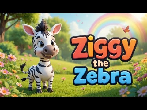 Ziggy The Zebra | Nursery Rhymes | Lala Rhymes