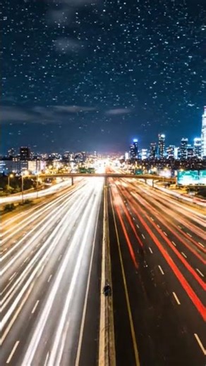 Stunning City Nightscape Timelapse 🌃