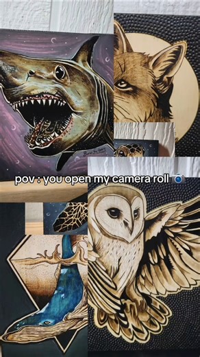 pov: you open my camera roll 📷 #woodburning #pyrography #burnsbyjoey #howtodraw
