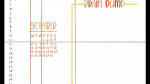 【馨缘】Bullet Journal｜10月电子手帐bujo 设置｜2020 October Bujo Set Up｜Procreate 排版