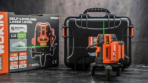 20K views · 249 reactions | Wide coverage, precise lines! The WOKIN Self-Leveling Laser Level boasts a 150° horizontal and 120° vertical expanded angle, reaching up to 30m. Plus, it's powered by a long-lasting lithium battery. Easily toggle between modes for any project. #Wokintools #Wokin #LaserLevel #LevelingTool #DIY #Construction #BuildingTools | Wokin Tools | Facebook