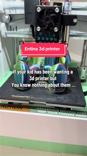 Kid-Friendly Beginner 3D Printer: The Entina Experience