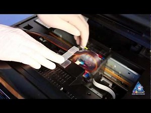 Как установить СНПЧ на Epson Stylus PX660?