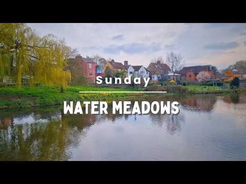 PEACEFUL WALKING TOUR | Sudbury Water Meadows- Suffolk, England