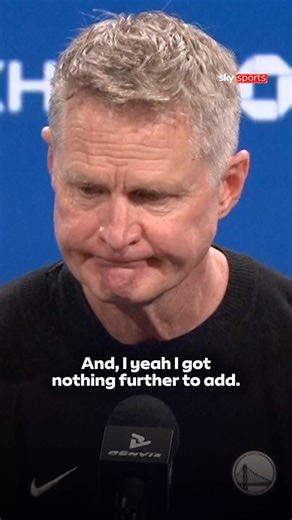 Golden State Warriors head coach Steve Kerr and forward Draymond Green react to their heated exchange, which led to Green leaving the bench and sitting out the final 20 minutes of the Warriors’ 120-97 victory over the Orlando Magic 😬 | Sky Sports