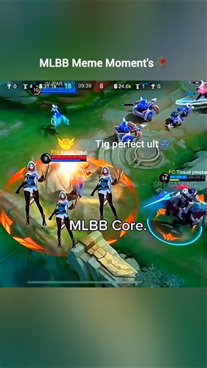 mlbb meme moment's part-10🌚🥀 #mlbb