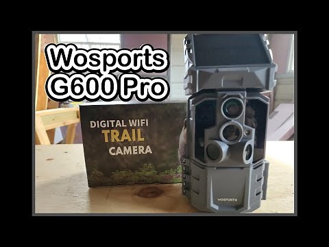 How to set up the Wosports G600 Pro Trail Camera - An Unboxing, Setup and review