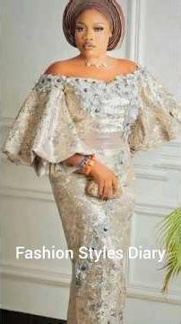 Lace Gown Styles in Nigeria