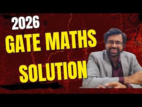 GATE 2026 Mathematics Paper Solution & Full Analysis #GATE2026 #GATEMath #EngineeringMath