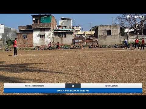 Python Boys Devendrabhai vs Tiger Boys Jigishaben live cricket match | RPS CRICKET live - Ralej Kha