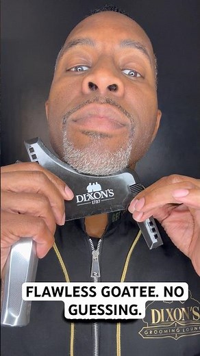HOW TO CUT A FLAWLESS GOATEE NO GUESSING | DIXON’S BEARD SHAPER #beardgang #beardgrooming #bearded