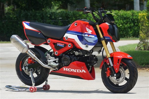 Zero-Kilometer 2021 Honda HRC Grom Cup