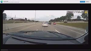 Police wrangle stolen car with grappler