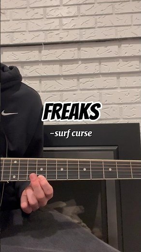 how to play freaks on guitar #guitar #easyguitarsongs #guitartutorial #music easy guitar songs #fyp
