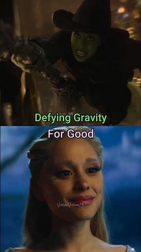 Defying Gravity vs For Good | WICKED Movie Scene