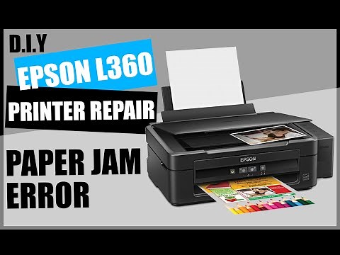 Epson L360 Printer Repair - Paperjam Error