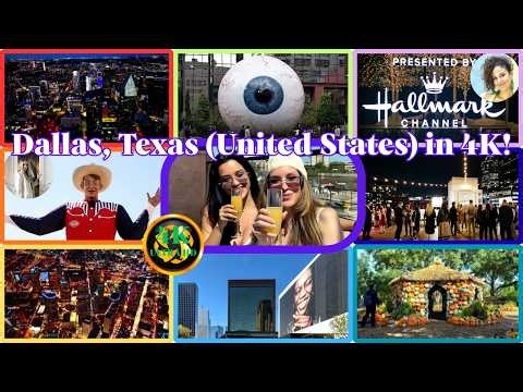 The best aerial views of Dallas, Texas (United States) in 4K!