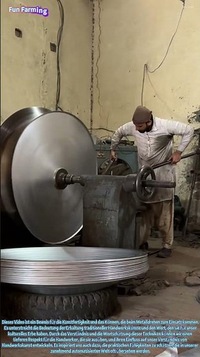 Die Kunst des traditionellen Metallspinnens