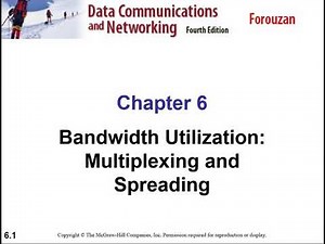 Lecture 10 bandwith utilisation