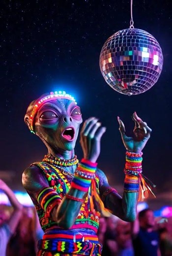 Alien Disco Ball