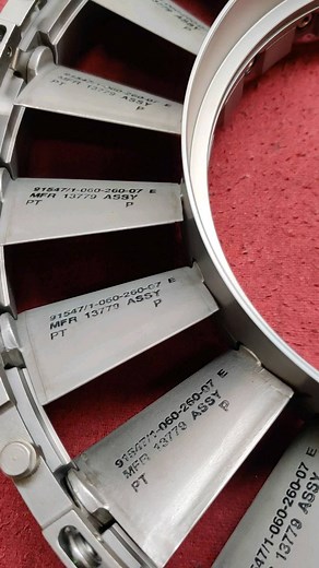 CHAD L. WILLIAMS Man of God on Instagram: "Good morning VIGVs. Variable inlet guide vanes. Have a lovely day #t53 #t53turbines #turbine #aviation #helicopters #vanes #goodmorning"