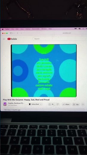 Sesame Street play with me Sesame happy sad mad and proud