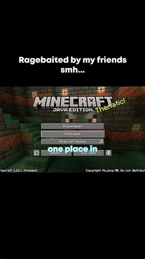 ragebaited by my friends in minecraft... #minecraft #funnymoments #minecraftmemes #funny #shorts