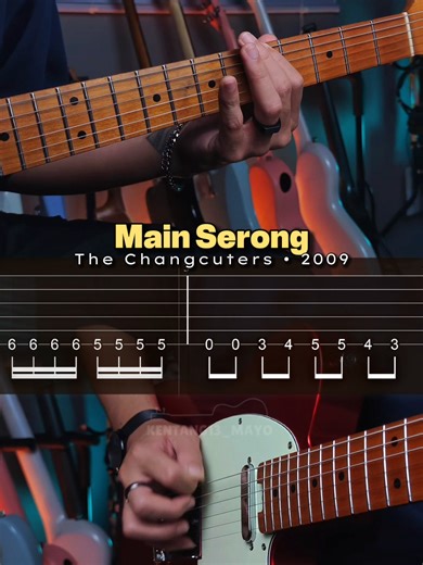 Learn Main Serong by The Changcuters | Guitar Tab Tutorial