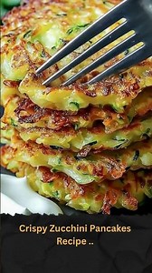 Crispy Zucchini Pancakes Recipe