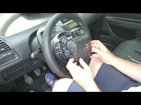 Citroen C4 How to remove Air bag