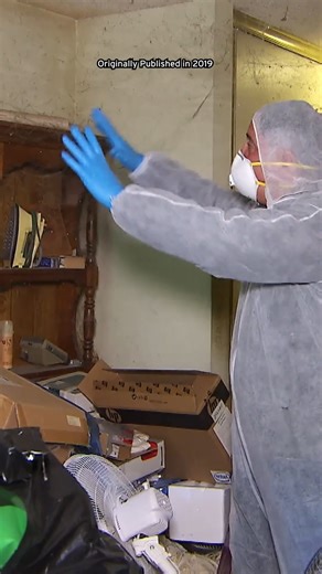 5.1K views · 77 reactions | Hoarders have fascinated TV audiences for years, but behind the "collectibles" and clutter lies a serious issue. In California, unsanitary conditions at one home led to the owner's illness and hospitalization. Inside Edition's Jim Moret suited up to join the cleanup crew tackling the mess. Meanwhile, a New York woman’s hoarding spilled out into her front yard, raising alarm among her neighbors. | Inside Edition | Facebook