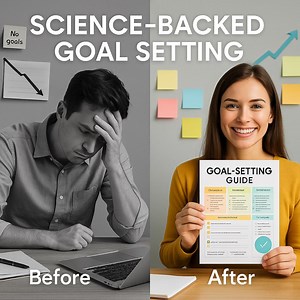 Evidence-based Goal-setting Guide | SMART Worksheet | Personal Growth & Vision-board Planning - Etsy