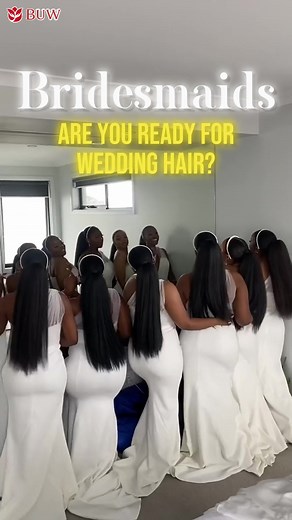 Bridesmaid Classic Ponytail Styles for Weddings