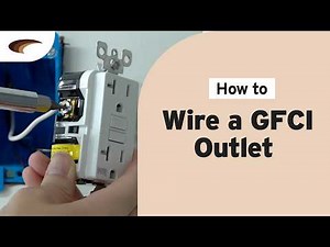 How to wire a GFCI outlet (Code-Compliant install)